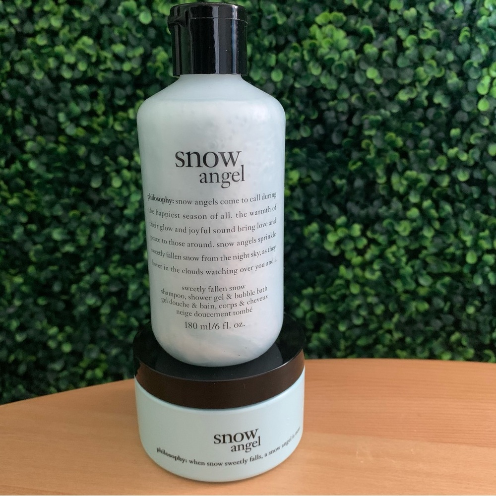 Philosophy Snow Angel shower/ body care/ skincare bundle